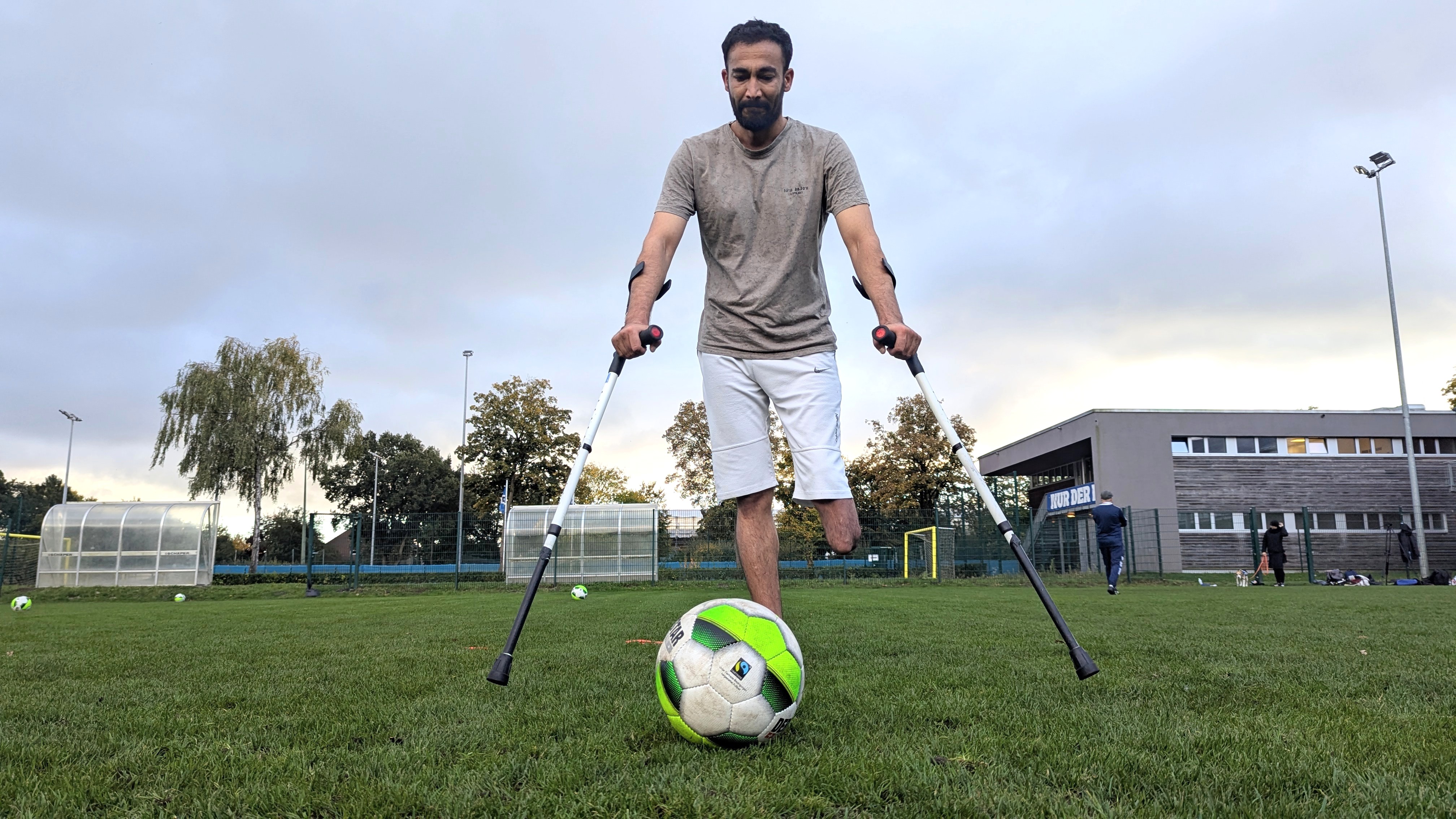 Amputierten-Fussball: Mit einem