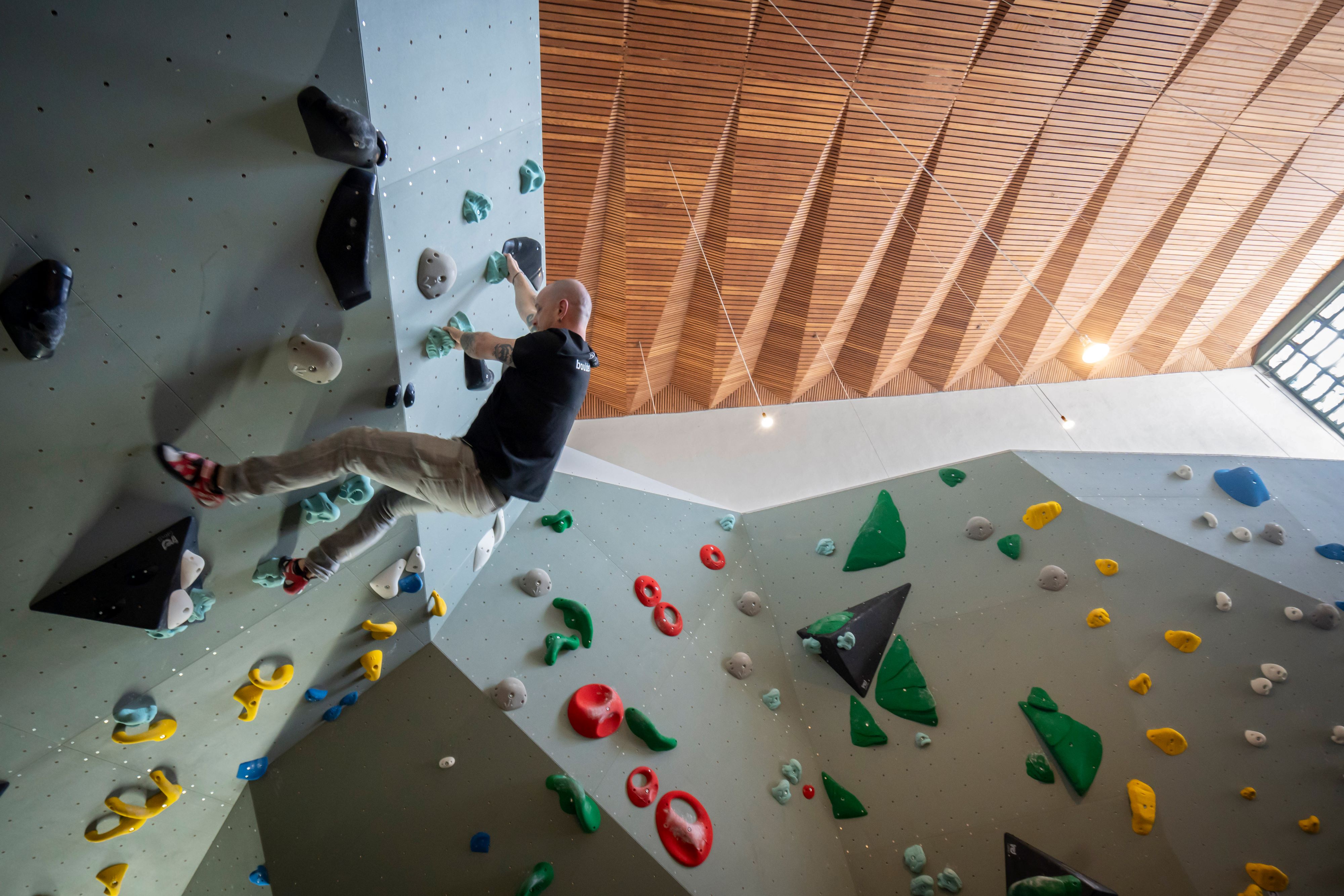 Bouldern statt Beten